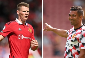 Phong độ thua cả 'thảm họa một thời' McTominay, Casemiro bị MU làm điều 'không tưởng'