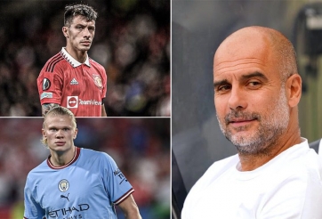 MU vs Man City: Lộ diện 'gã đồ tể' khiến Pep-Haaland 'khiếp vía' cực mạnh