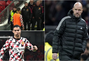 Vừa nếm trái đắng vụ nổi loạn, Ronaldo tiếp tục bị MU 'ghẻ lạnh'