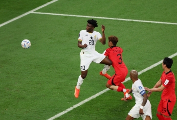 Trực tiếp Hàn Quốc 0-2 Ghana: Đại diện châu Á gặp khó
