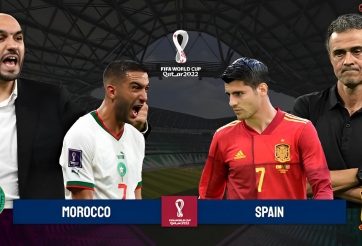 Dự đoán tỉ số kết quả Tây Ban Nha vs Ma Rốc, 22h00 ngày 6/12