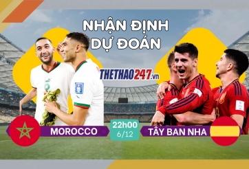 Nhận định, dự đoán tỉ số Tây Ban Nha vs Ma Rốc: Hiểm họa khôn lường