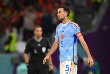 Busquets chia sẻ cảm xúc đặc biệt sau khi Tây Ban Nha rời World Cup 2022