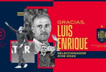 CHÍNH THỨC: ĐT Tây Ban Nha chia tay Luis Enrique, chốt luôn người thay thế