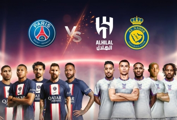 Hôm nay PSG vs Al Nassr & Al Hilal All Stars: Ronaldo đối đầu Messi?