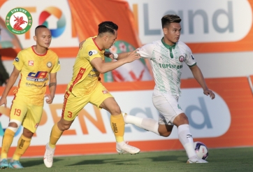 Bình Định bất lực nhìn Thanh Hóa giành trọn 3 điểm trên sân nhà