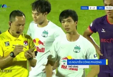 Công Phượng có thể bị phạt nặng vì hành động không đẹp