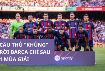 Tiền đạo 'giá khủng' của Barca sẵn sàng ra đi chỉ sau một mùa giải