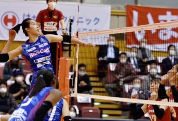 Thanh Thuý tỏa sáng ghi 20 điểm, PFU BlueCats thắng nghẹt thở Himeji Victorina