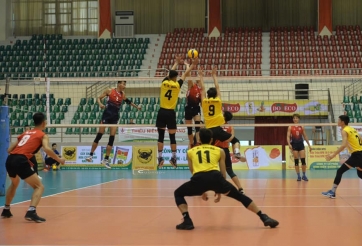 Đội hình đội bóng chuyền nam Hà Nội tham dự vòng 2 VĐQG 2021