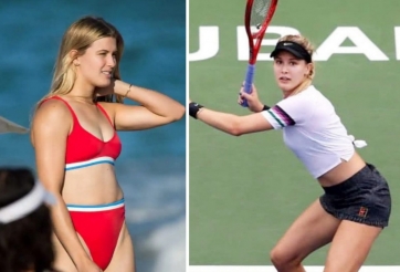 Mỹ nữ quần vợt gây bão MHX với sở thích diện bikini