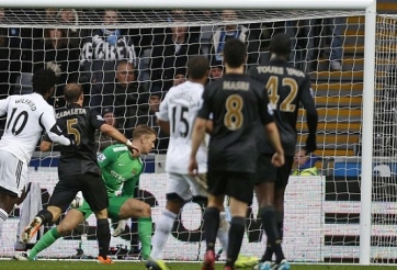 Video bàn thắng: Swansea 2–3 Man City (Vòng 20 - Premier League)