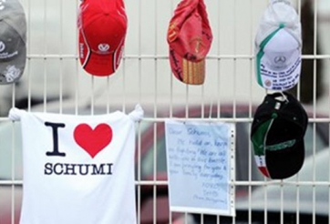 Người hâm mộ kỉ niệm sinh nhật Schumacher trong lặng lẽ