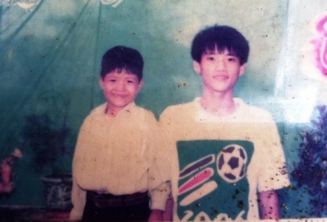 Công Vinh chia sẻ ảnh 'độc' thời niên thiếu nghèo khó