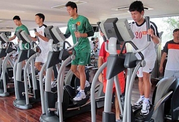 U19 Việt Nam tập thể lực để chuẩn bị đón tiếp Nhật Bản