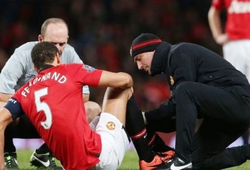 Rio Ferdinand nghỉ 2 tuần vì chấn thương