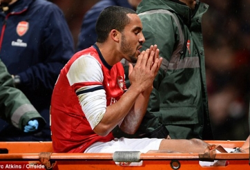 Walcott sẽ chỉ mất 4 tháng để bình phục chấn thương