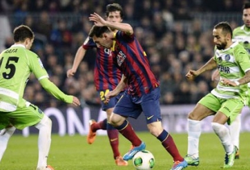 Barca 4-0 Getafe: Vừa trở lại, Messi đã lập cú đúp