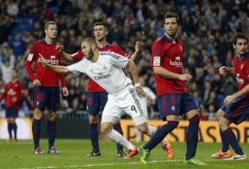 Video bàn thắng: Real 2-0 Osasuna (Cup nhà vua TBN)