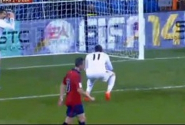 Gareth Bale mất oan bàn thắng vì Ronaldo