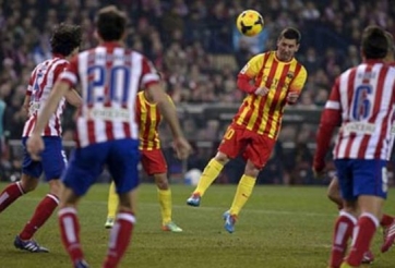 Video bóng đá: Màn trình diễn của Messi trước Atletico