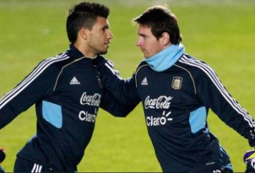 Aguero: Messi mãi hay hơn Ronaldo dù chỉ ghi 1 bàn