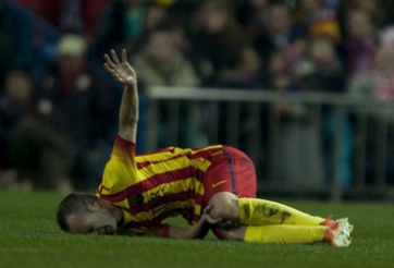Barcelona nhận thông tin chấn thương của Andres Iniesta