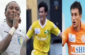 V-League 2014: Cuộc đua danh hiệu Vua phá lưới bắt đầu nóng