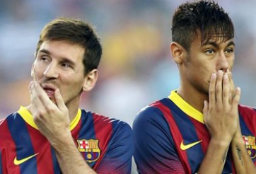 Hết thần tượng Ronaldo, Neymar lại cảm ơn Messi