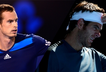 Australian Open 2014: Del Potro thua sốc, Murray thẳng tiến vào vòng 3