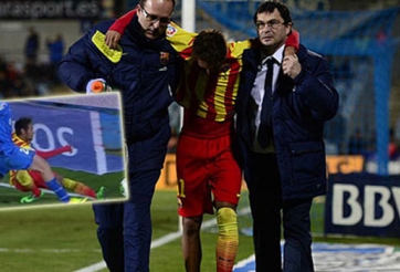 Messi lên tiếng về chấn thương của Neymar