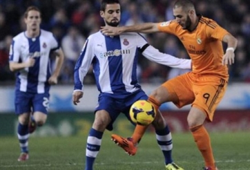 Video bàn thắng: Espanyol 0-1 Real (Tứ kết - Cup nhà vua TBN)