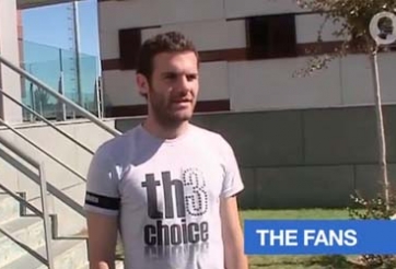 Video: Buổi phỏng vấn đề tiên của Mata ở Man Utd?