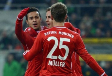 Video bàn thắng: Monchengladbach 0-2 Bayern Munich (Vòng 18 - Bundesliga)