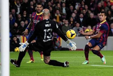 Video bàn thắng: Barca 3-0 Malaga (Vòng 21 - La Liga 2013/14)