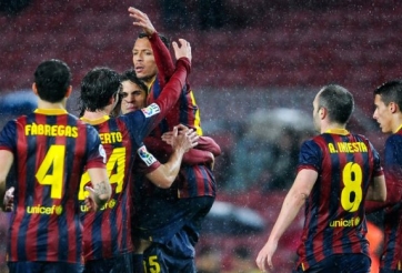 Video bàn thắng: Barcelona 5-1 Levante (Cup nhà vua TBN)