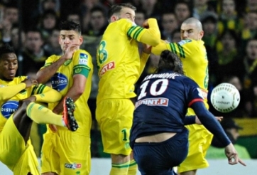 Video bàn thắng: Nantes 1-2 PSG (Cup Liên Đoàn Pháp)