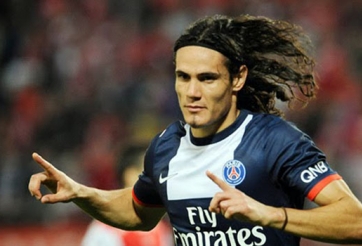Edinson Cavani đang được rao bán tại Anh