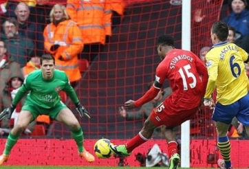 Video bàn thắng: Liverpool 5–1 Arsenal (Vòng 25 - Premier League 2013/14)