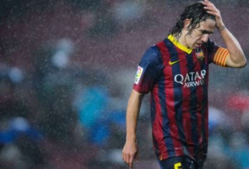 Puyol lỡ trận đại chiến gặp Sevilla