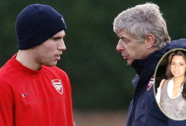 Tiết lộ: HLV Wenger 3 lần lén lút gặp vợ Van Persie