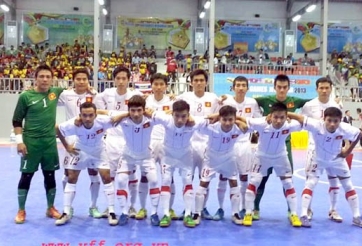 Việt Nam là hạt giống số 1 giải VĐ Futsal châu Á 2014