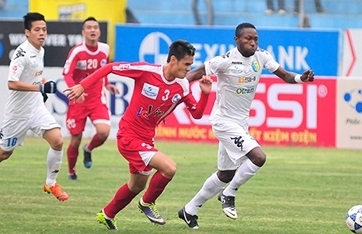 Thắng đậm Hải Phòng, Hà Nội T&T vươn lên nhì BXH
