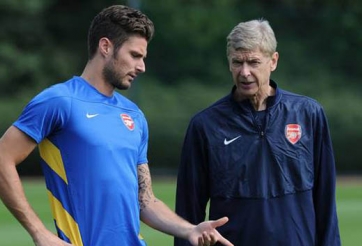 HLV Arsene Wenger quyết trừng trị Olivier Giroud