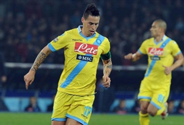 Đánh bại Sassuolo, Hamsik ‘ngắm bắn’ sói Roma