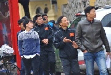 U19 Việt Nam đã có mặt tại Hà Nội để xin cấp visa