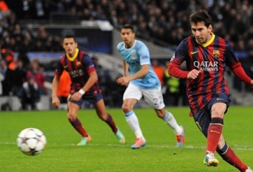Man City chơi thiếu người, Barca thắng dễ