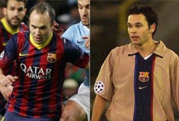 Iniesta có trận đấu thứ 100 tại các giải đấu châu Âu