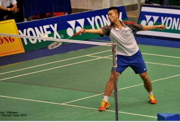 Phạm Cao Cường và Đỗ Tuấn Đức tranh tài ở giải cầu lông U19 châu Á