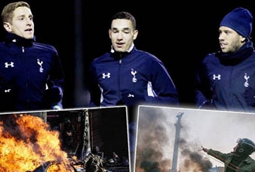 Tottenham không quá lo lắng vì vấn đề bạo loạn ở Ukraine
